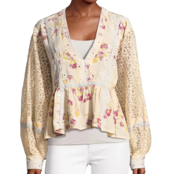 Free People Tops - Free people  boogie all night blouse